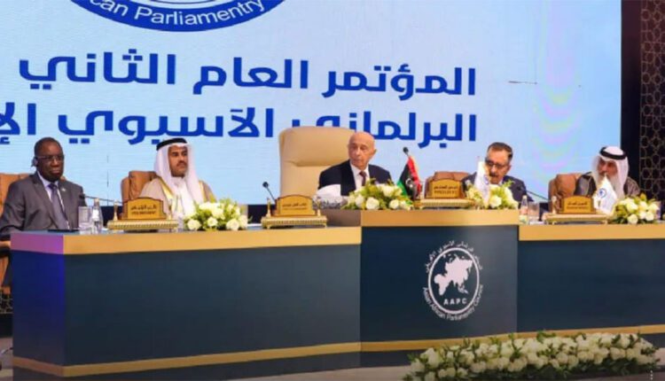 وفد من الجمعية الوطنية يشارك في المؤتمر البرلماني الآسيوي الإفريقي في ليبيا